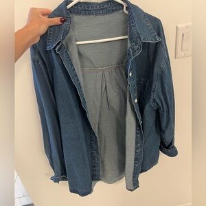 Vintage denim shirt size medium